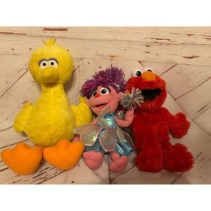 sesame street elmo big bird abby dolls